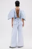 BORN TO STAND OUT DENIM JUMPSUIT sold by AKIRA