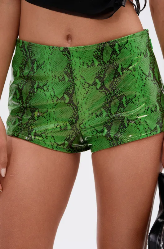 MOVING QUICK SNAKE HOT SHORT sold by AKIRA