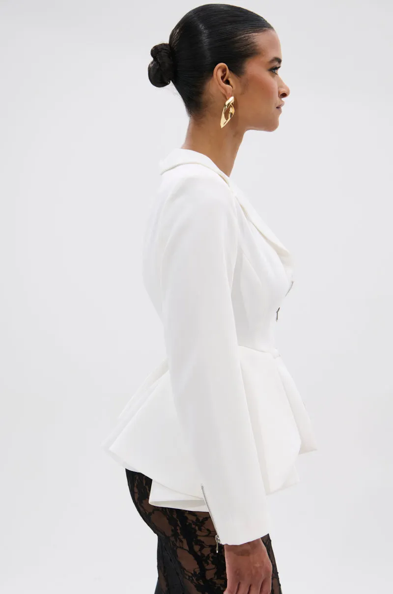 PARTY IN THE BACK FISHTAIL BLAZER sold by AKIRA product image thumbnail 5