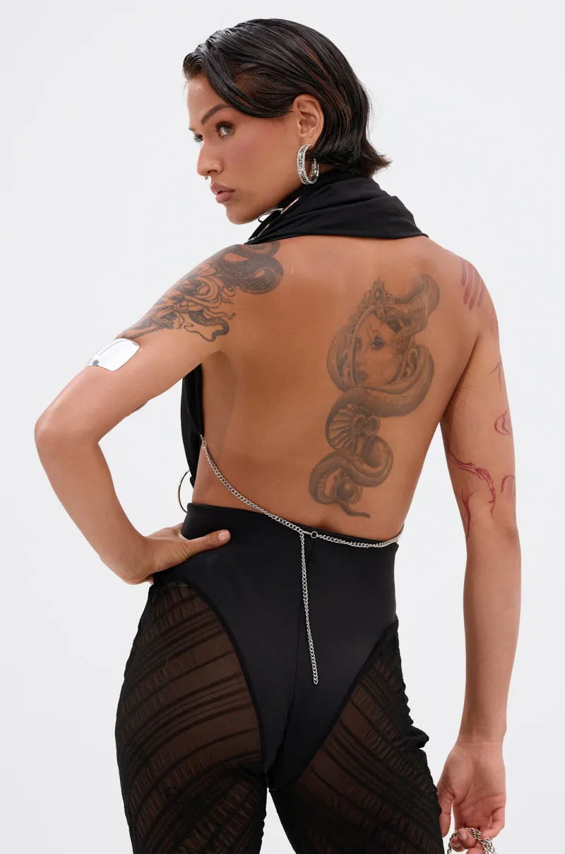 OVER EMBELLISHED HALTER TOP sold by AKIRA product image thumbnail 4