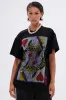 THE REAL QUEEN OF HEARTS OVERSIZED TEE sold by AKIRA