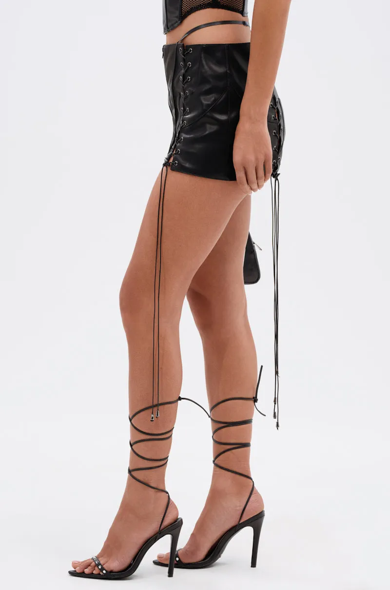 LOOK AT THIS ULTRA MINI SKIRT sold by AKIRA product image thumbnail 4