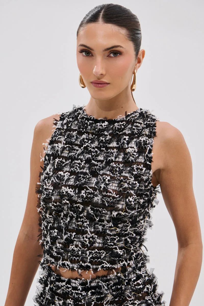 CRAZY FOR YOU FRINGE TANK sold by AKIRA