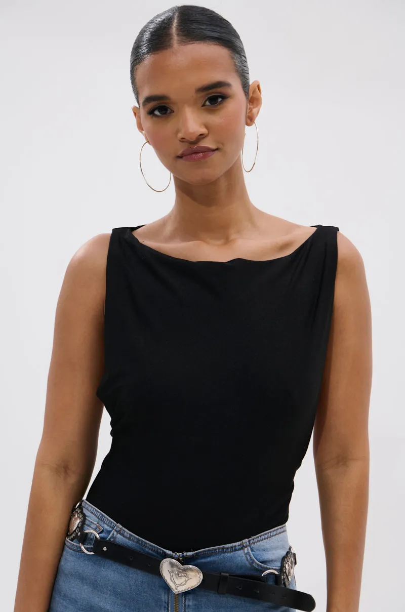 SEXY OPEN SIDE BODYSUIT sold by AKIRA