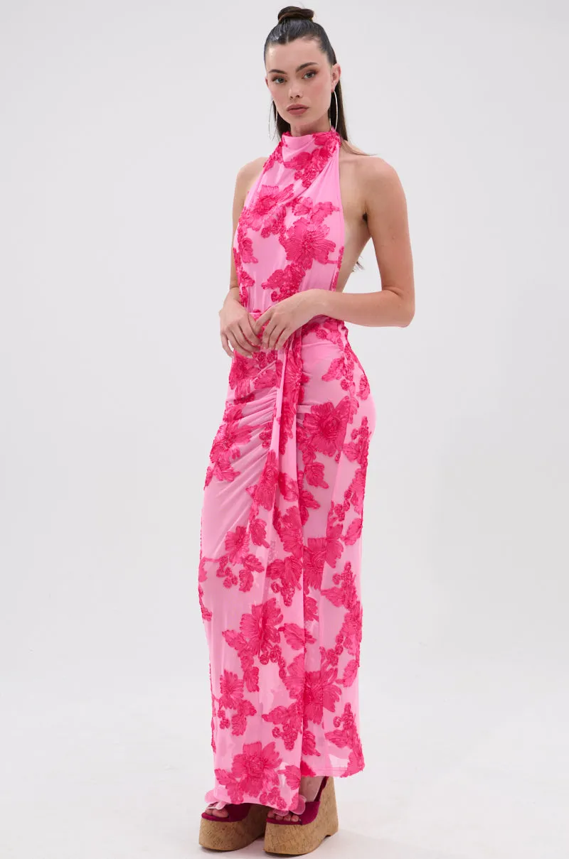 FLOWER GIRL MESH MAXI SKIRT sold by AKIRA product image thumbnail 3