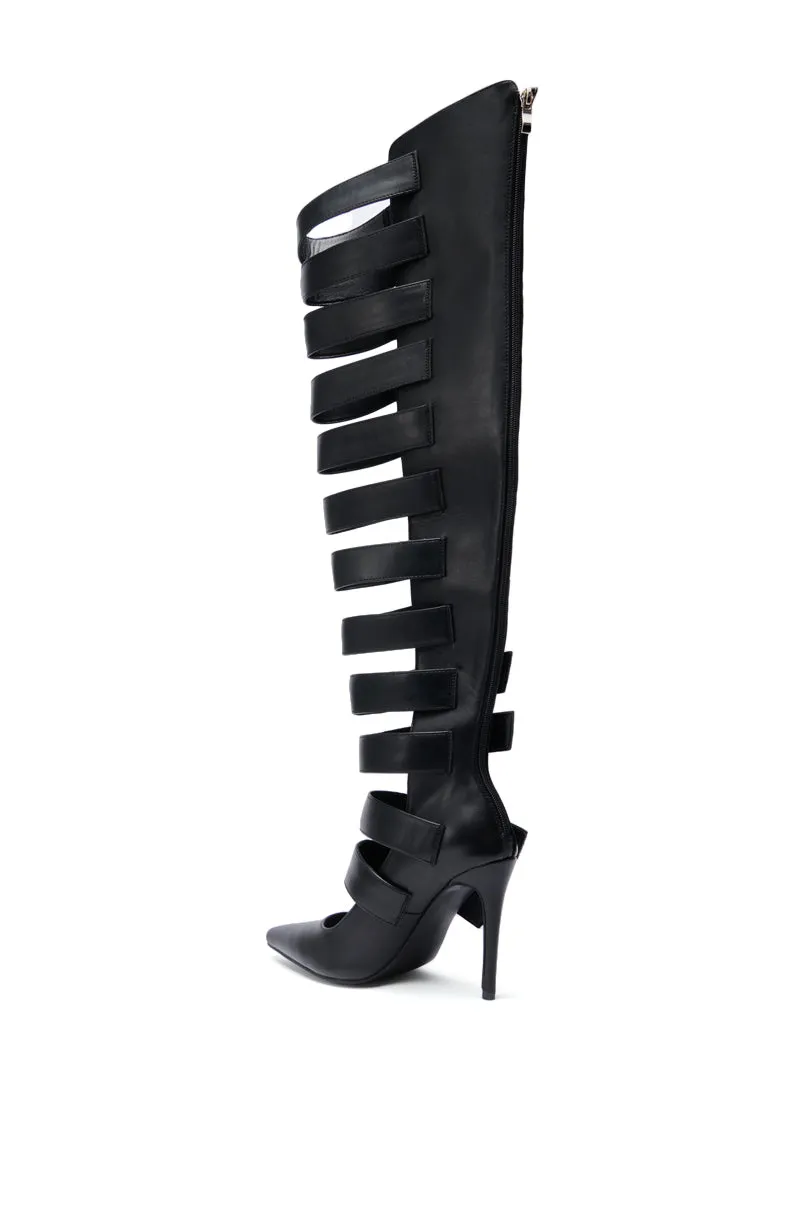AZALEA WANG REIN BLACK THIGH HIGH BOOT sold by AKIRA product image thumbnail 5
