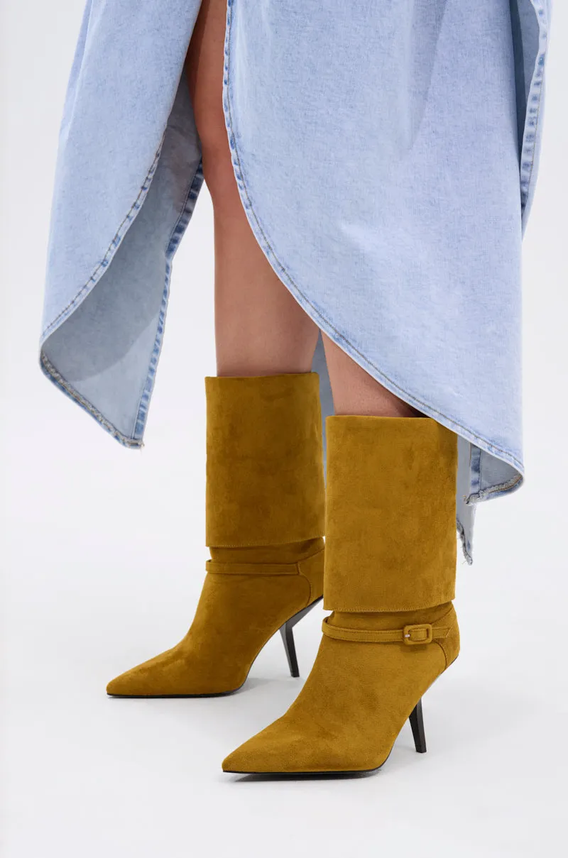 AZALEA WANG WINDING OLIVE STILETTO BOOTIE sold by AKIRA product image thumbnail 2