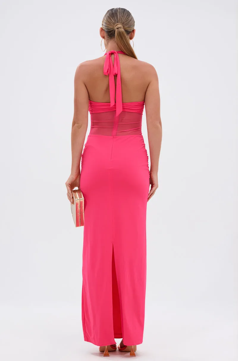 BRIGHT AS THE SKY MESH MAXI DRESS sold by AKIRA product image thumbnail 4
