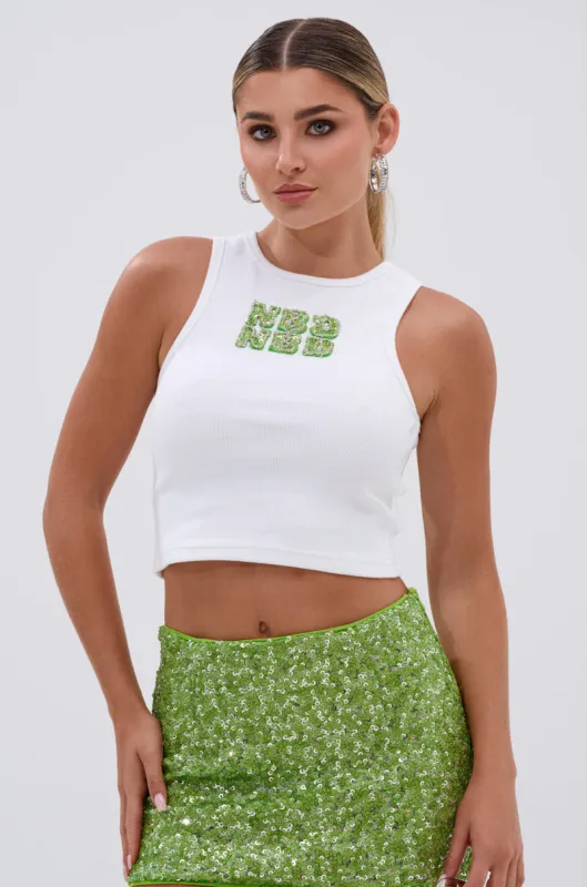 ALL ABOUT ME TANK sold by AKIRA