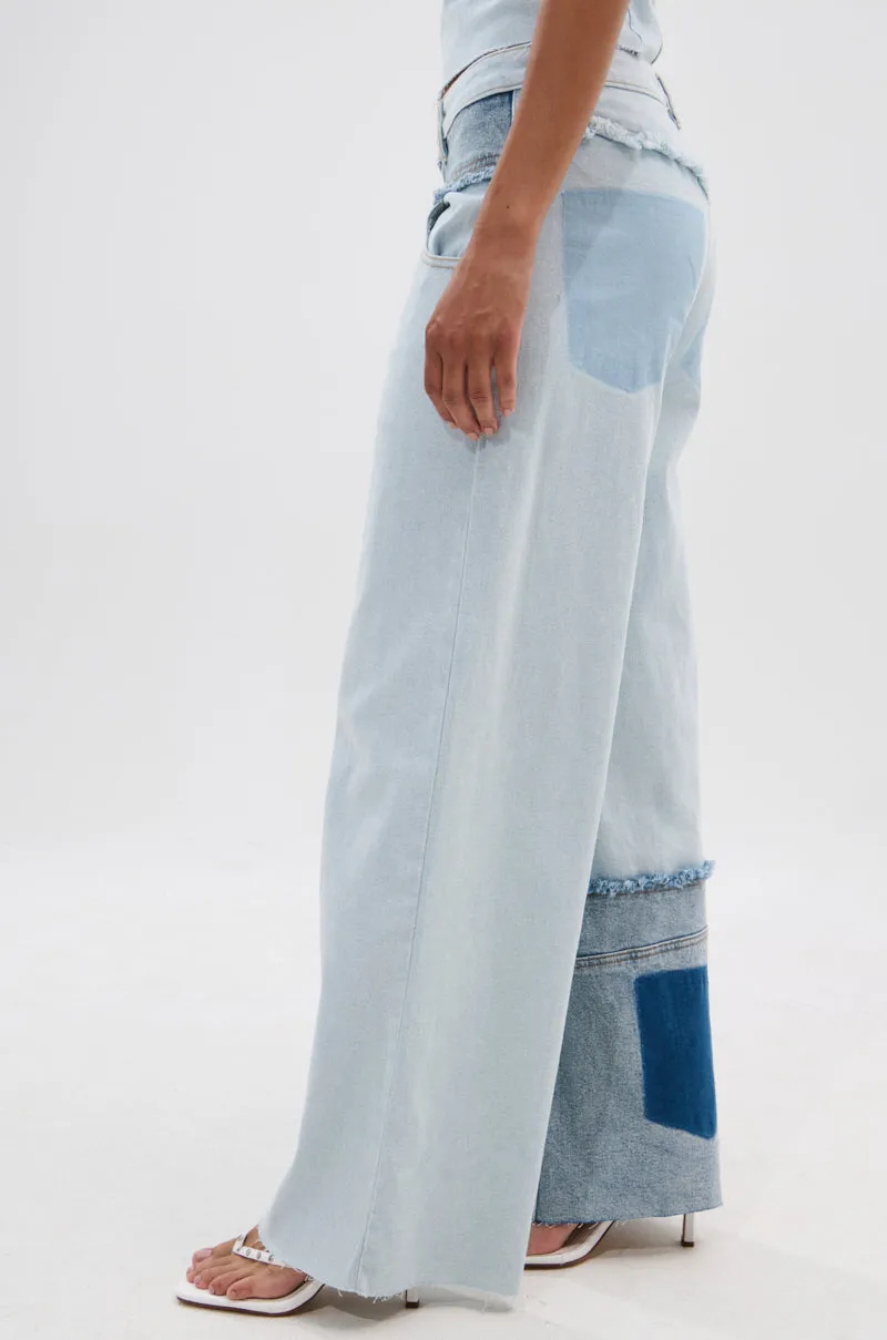 MIX AND MATCH RELAXED DENIM PANTS sold by AKIRA product image thumbnail 5