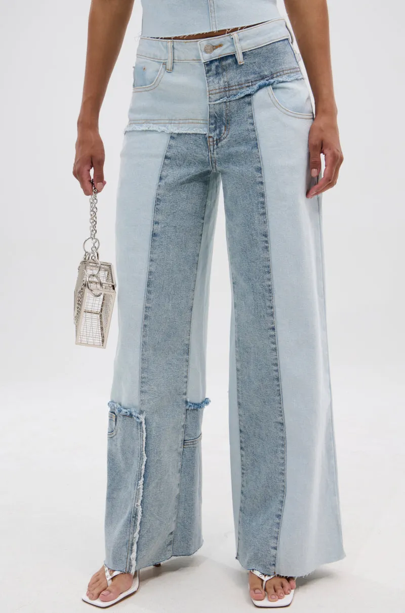 MIX AND MATCH RELAXED DENIM PANTS sold by AKIRA product image thumbnail 3