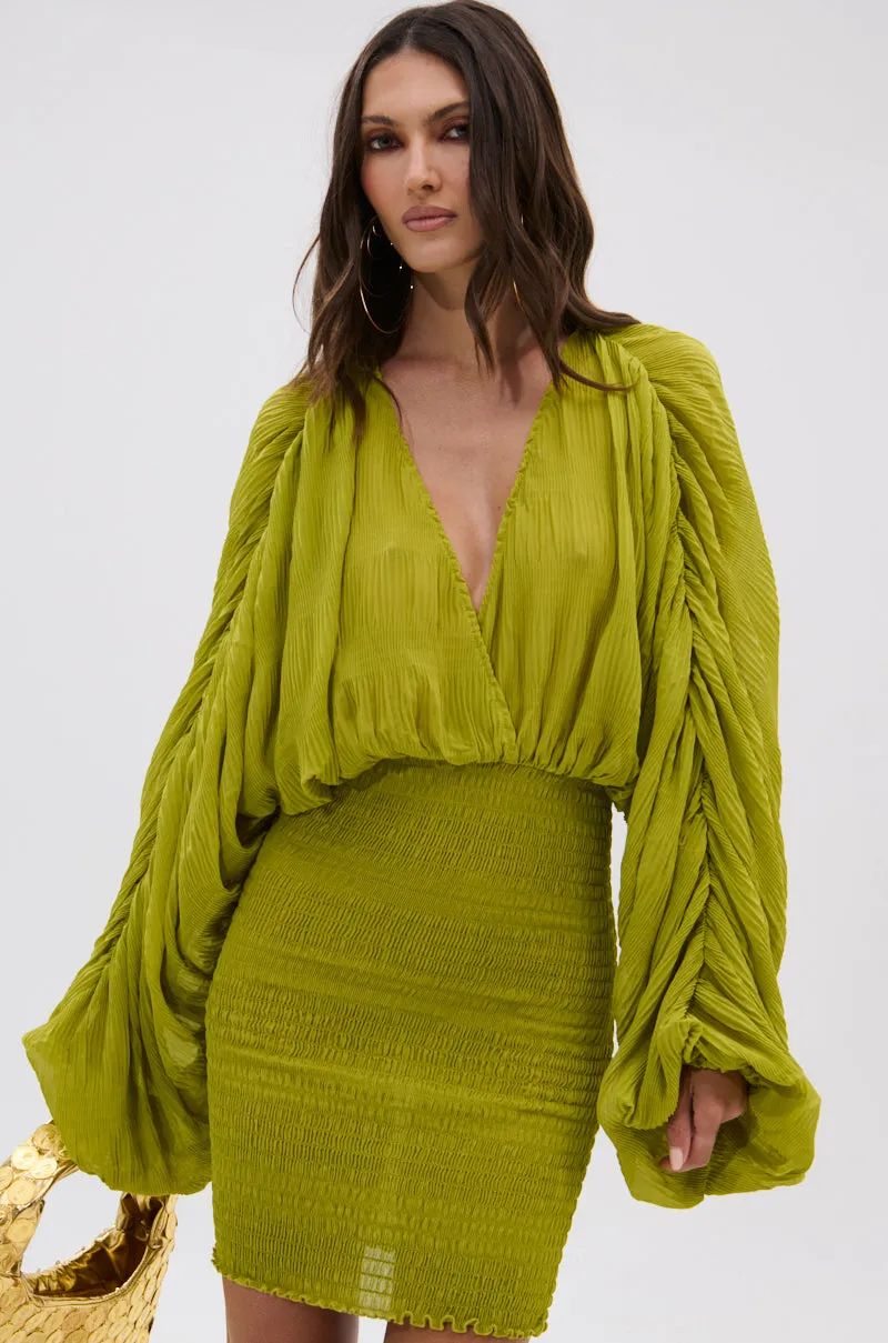 NIGHTS LIKE THIS CHIFFON MINI DRESS sold by AKIRA product image thumbnail 2