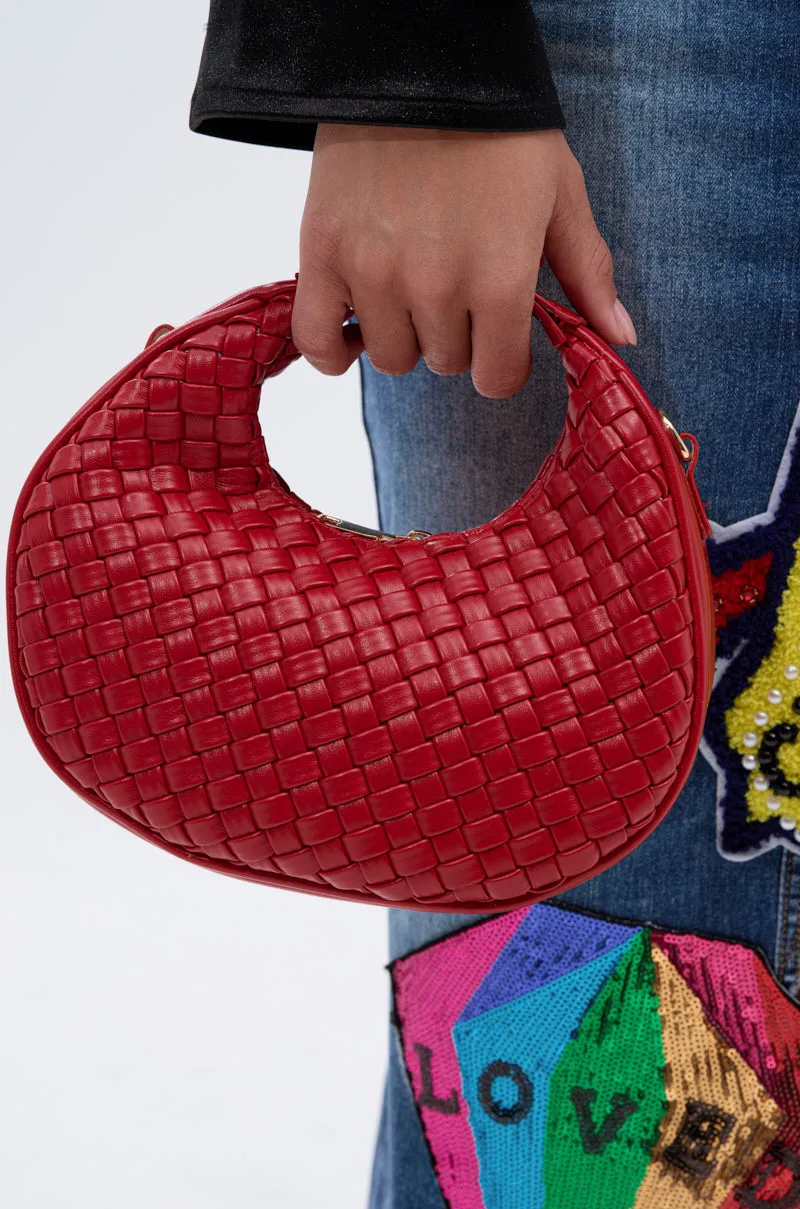 CARSON WOVEN PURSE sold by AKIRA product image thumbnail 2