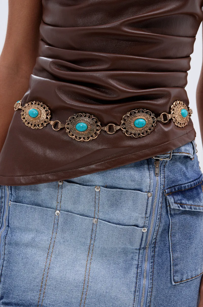 WITH IT CHAIN BELT sold by AKIRA product image thumbnail 2