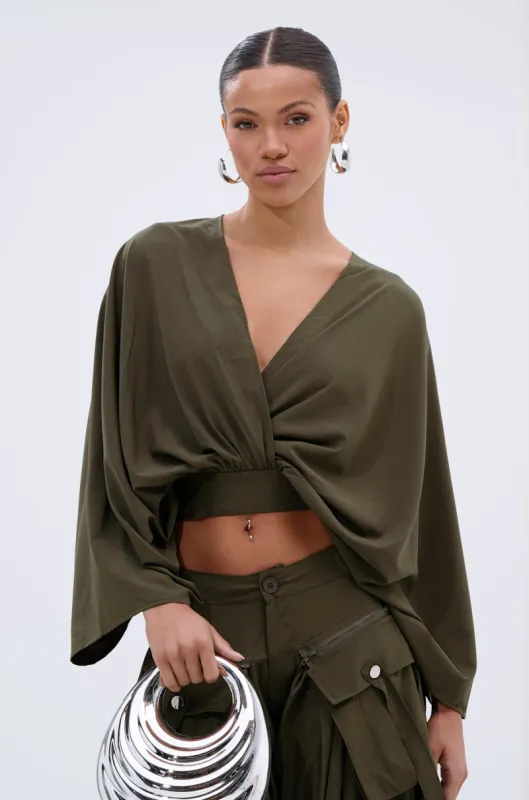 TALK ABOUT ME BLOUSE sold by AKIRA