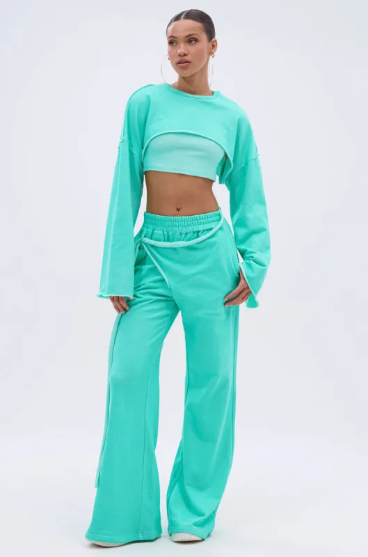ISSA JOGGER PANT IN TIFFANY sold by AKIRA