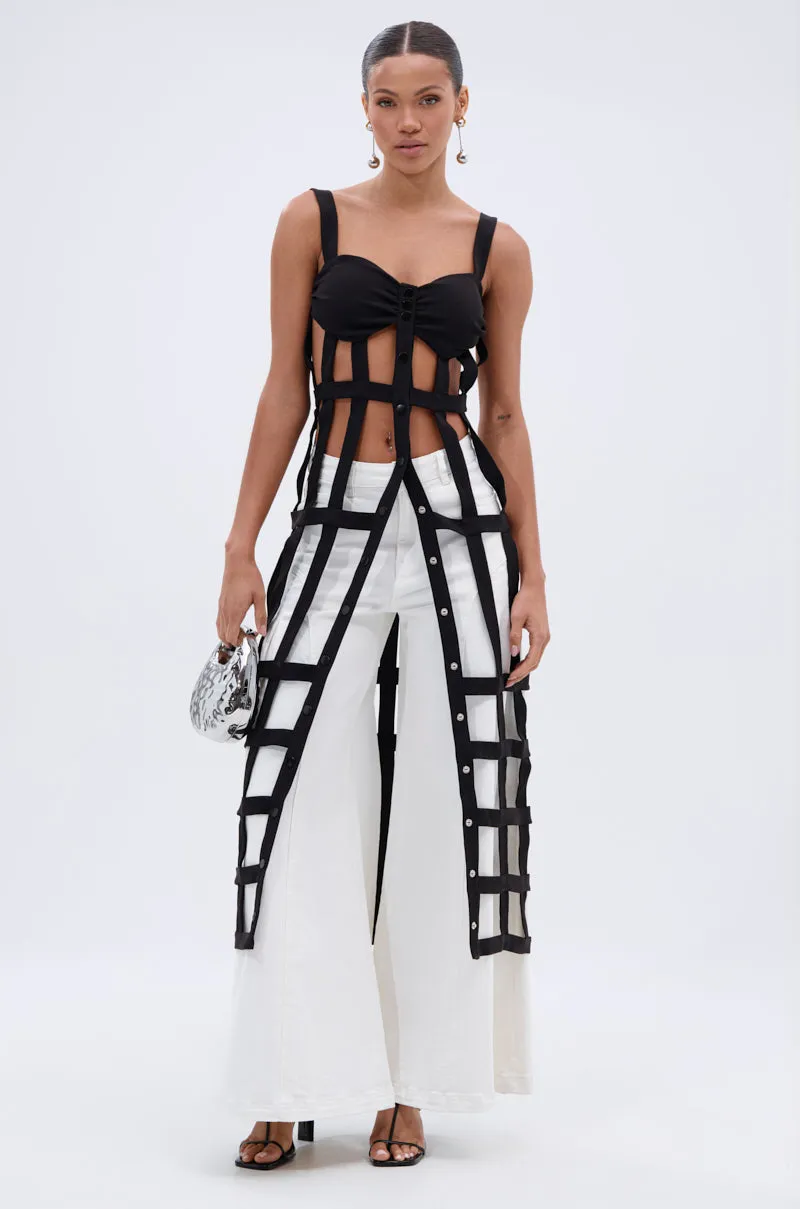 JULIETTE BRALETTE CAGE TOP sold by AKIRA product image thumbnail 2