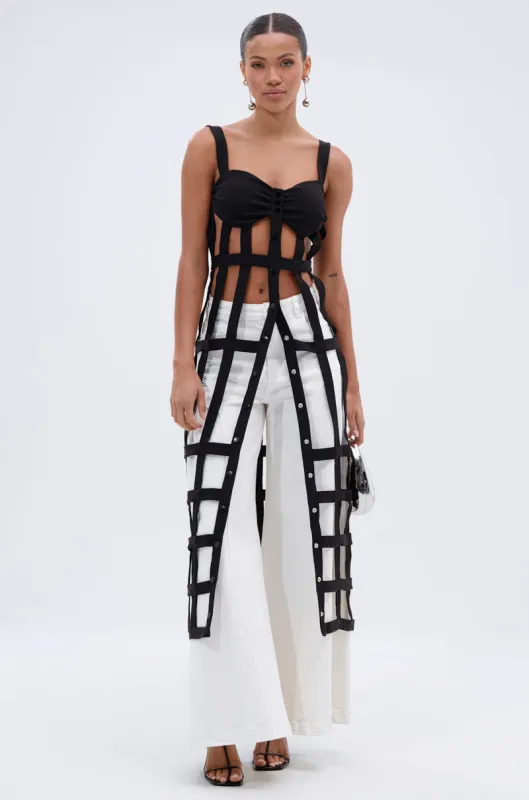 JULIETTE BRALETTE CAGE TOP sold by AKIRA