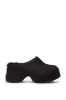 AZALEA WANG LEESHA CHOCOLATE PONY HAIR CLOG sold by AKIRA