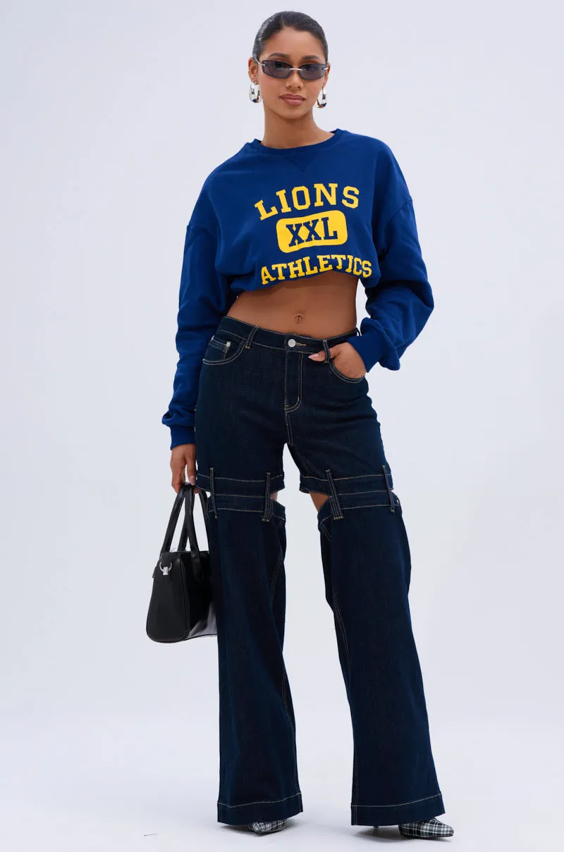 CHICAGO ATHLETIC CROP SWEATSHIRT sold by AKIRA product image thumbnail 5