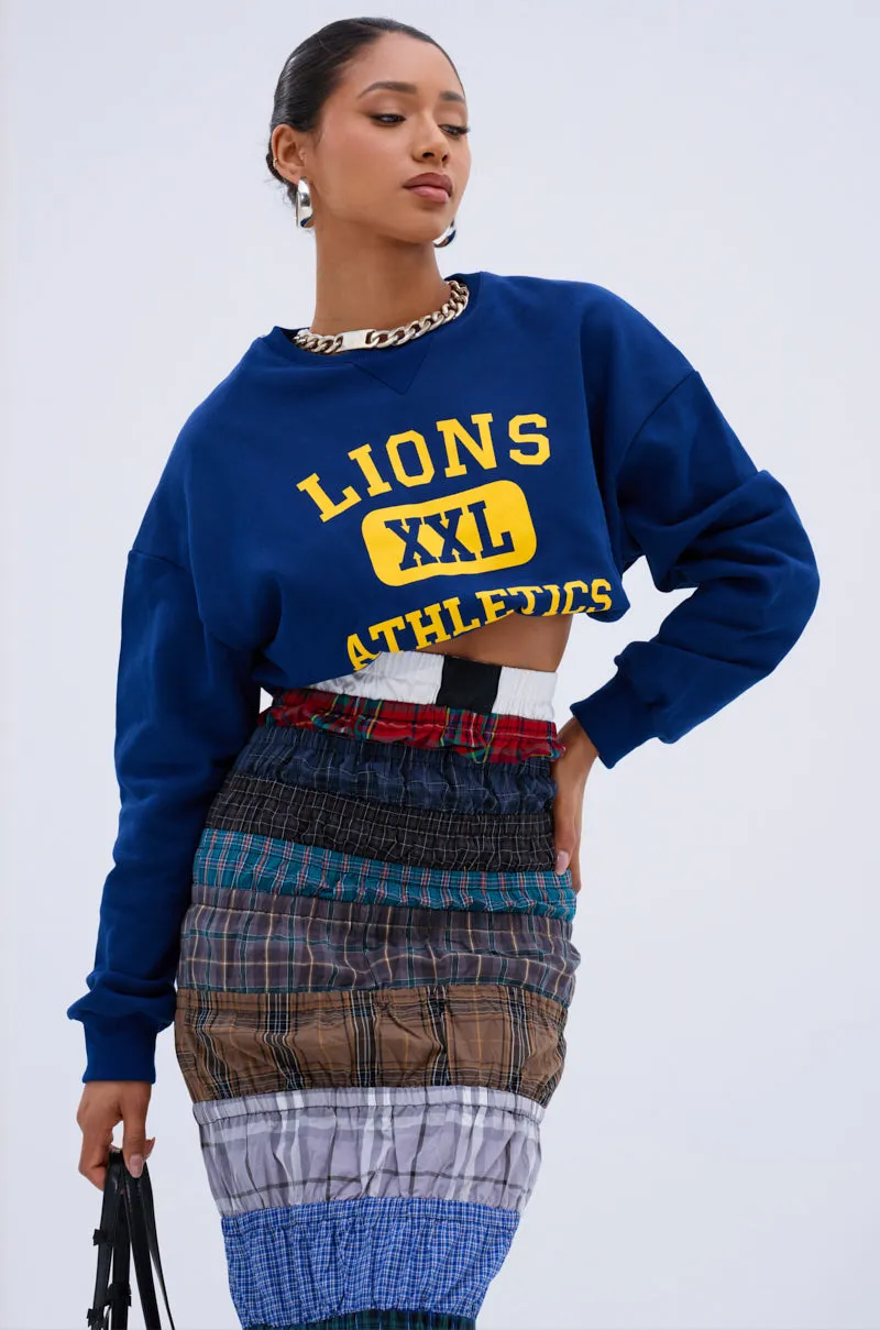 CHICAGO ATHLETIC CROP SWEATSHIRT sold by AKIRA product image thumbnail 2