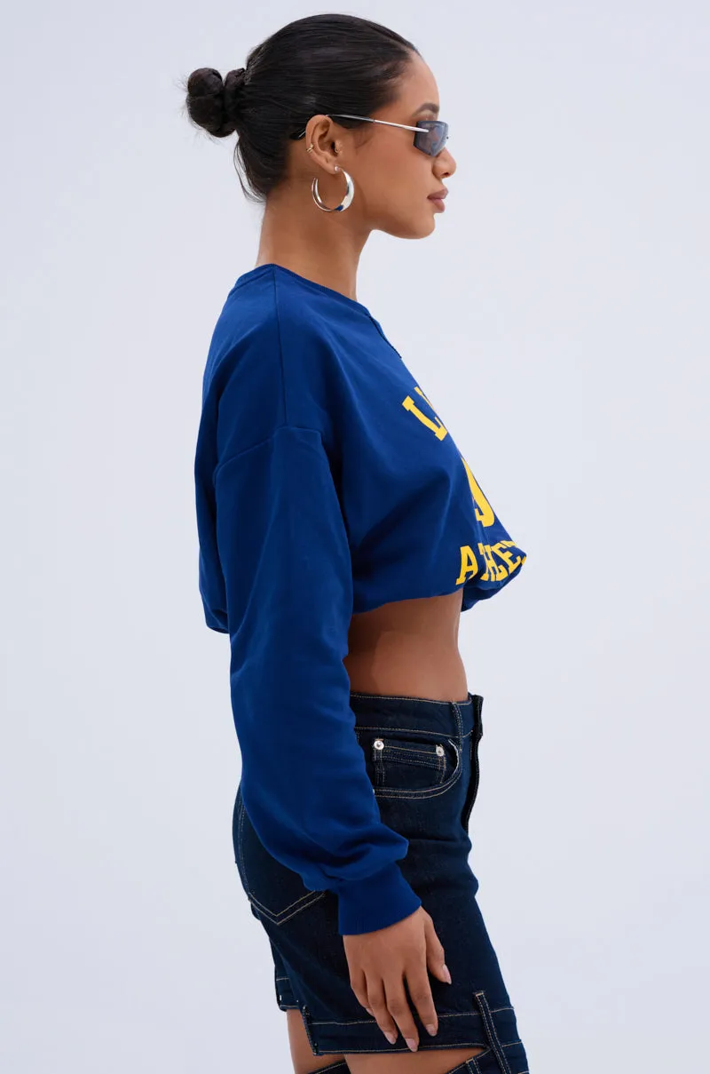 CHICAGO ATHLETIC CROP SWEATSHIRT sold by AKIRA product image thumbnail 3