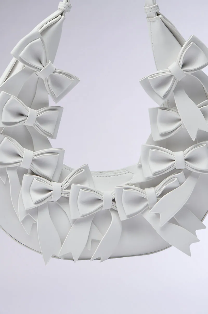 TIE IT WITH A BOW PURSE sold by AKIRA product image thumbnail 5