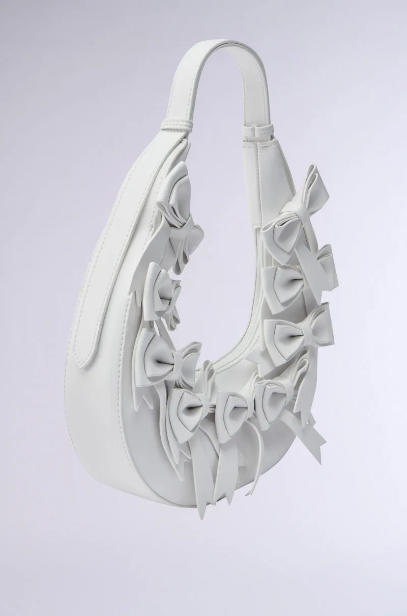 TIE IT WITH A BOW PURSE sold by AKIRA product image thumbnail 4