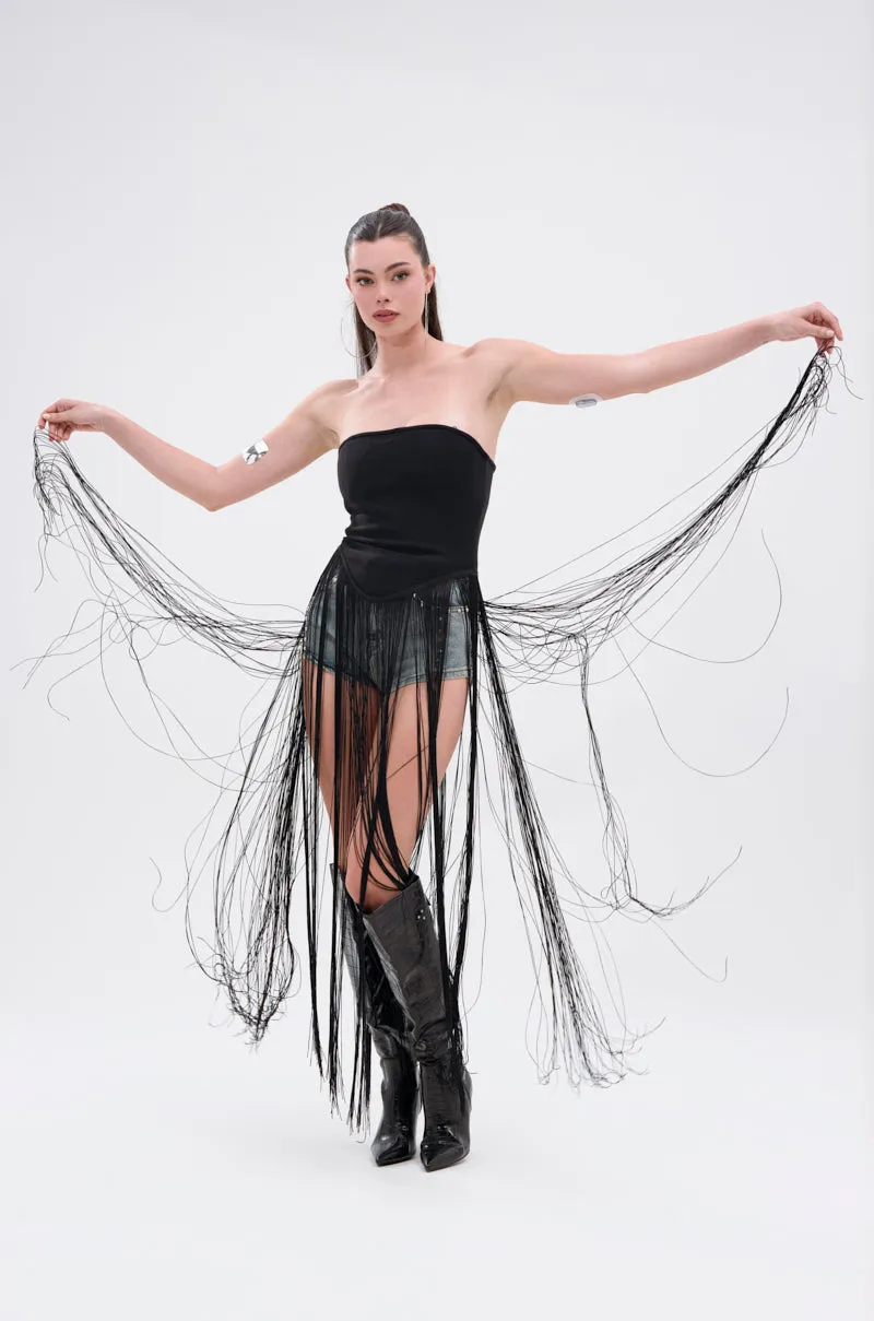 GONNA LOVE ME FRINGE TOP sold by AKIRA product image thumbnail 5