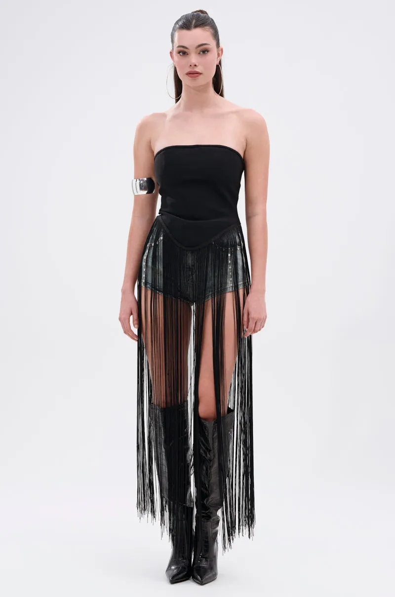 GONNA LOVE ME FRINGE TOP sold by AKIRA product image thumbnail 4