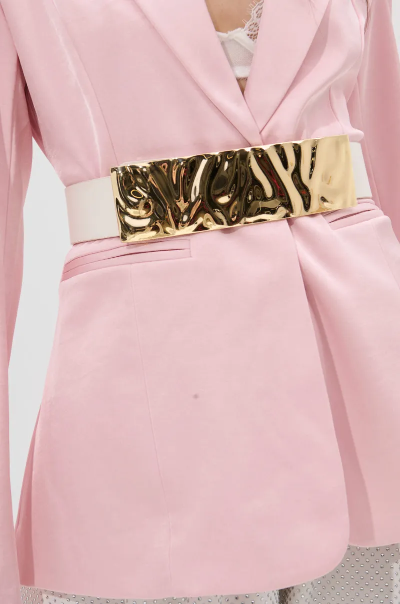 BOUJEE PU STRETCH BELT sold by AKIRA product image thumbnail 2