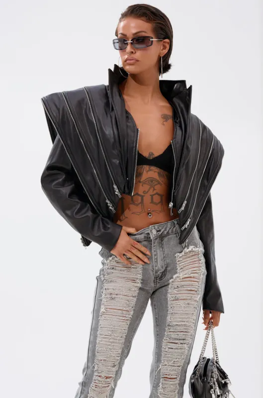 COSMO ZIPPER MOTO sold by AKIRA