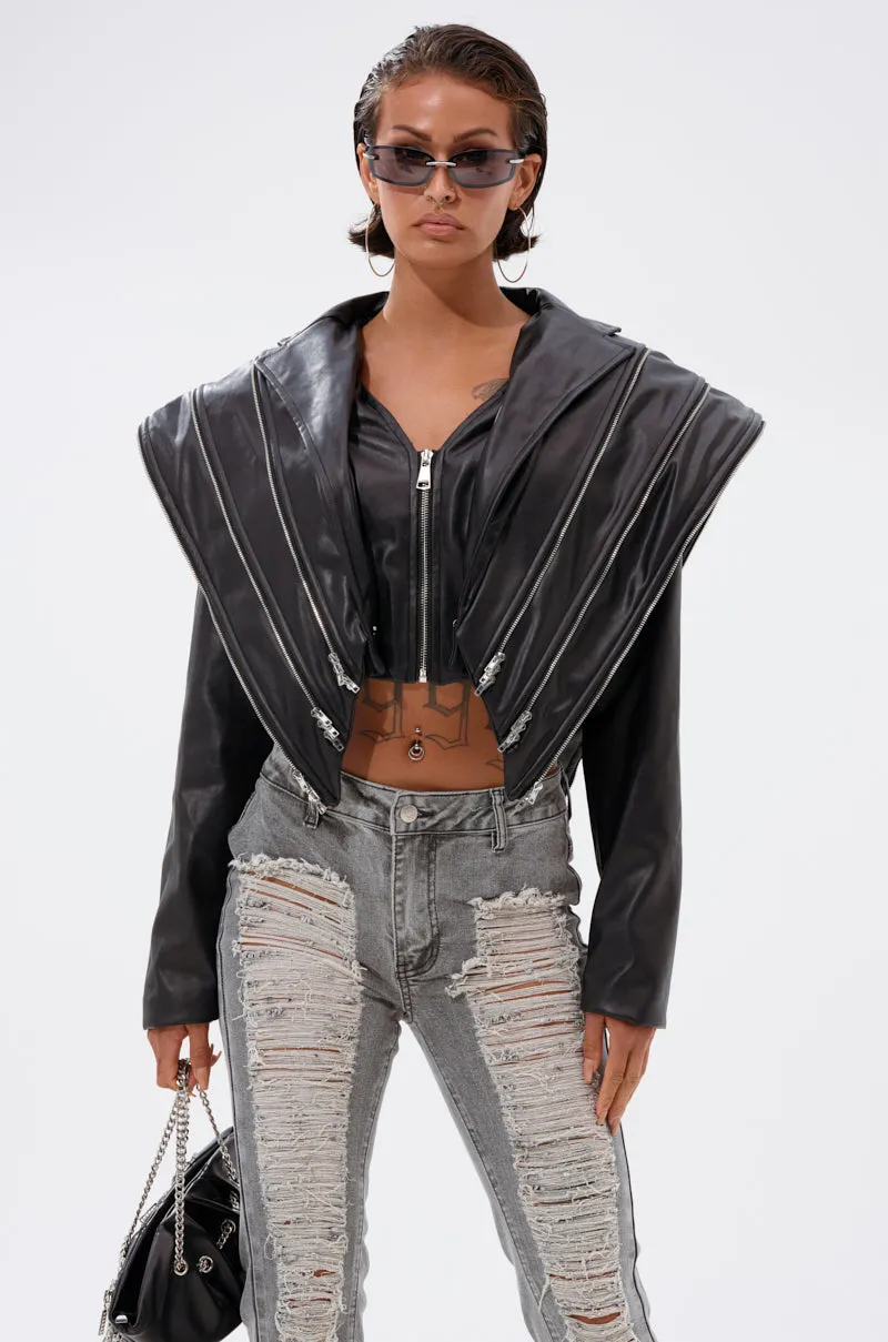 COSMO ZIPPER MOTO sold by AKIRA product image thumbnail 4