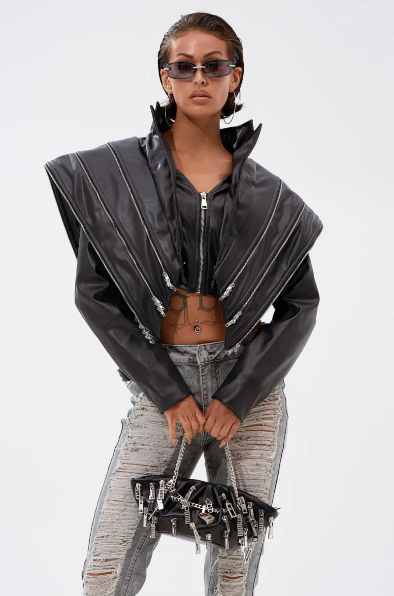 COSMO ZIPPER MOTO sold by AKIRA product image thumbnail 2