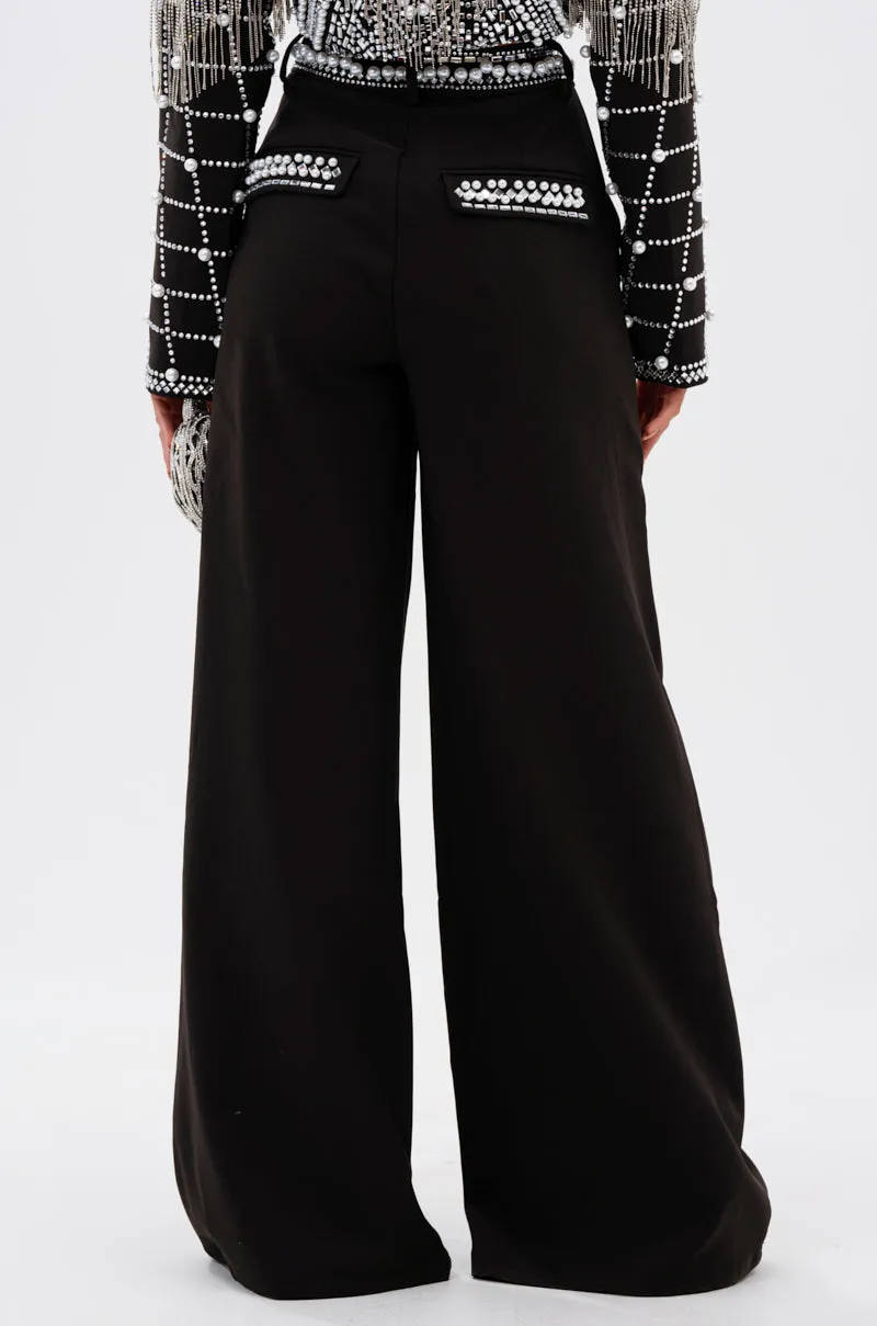 DIRTY MARTINI EMBELLISHED TROUSER sold by AKIRA product image thumbnail 5