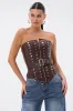 PERK UP EMBELLISHED CORSET sold by AKIRA
