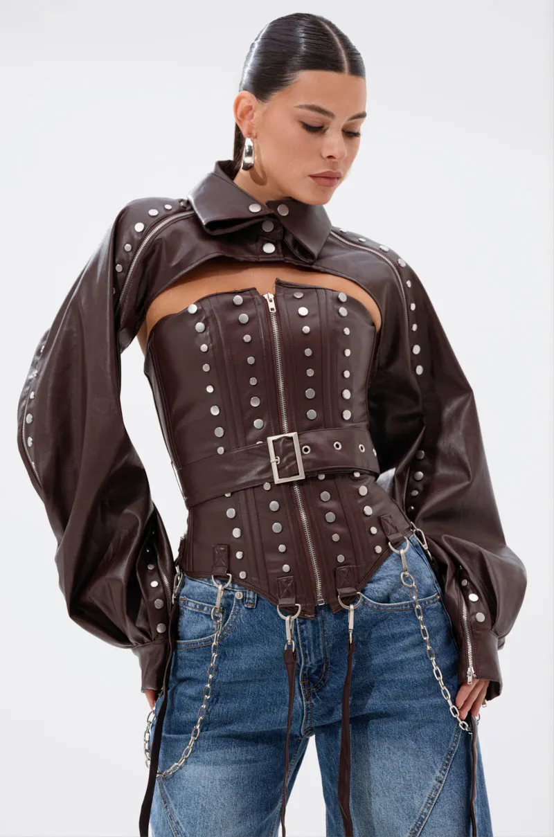 PERK UP EMBELLISHED BOLERO sold by AKIRA product image thumbnail 5