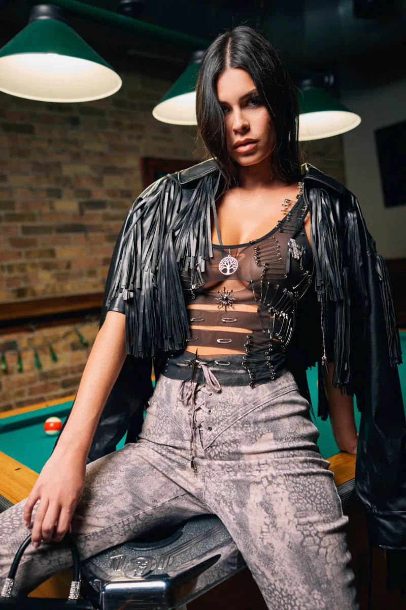 SIERRA TASSEL MOTO sold by AKIRA product image thumbnail 2