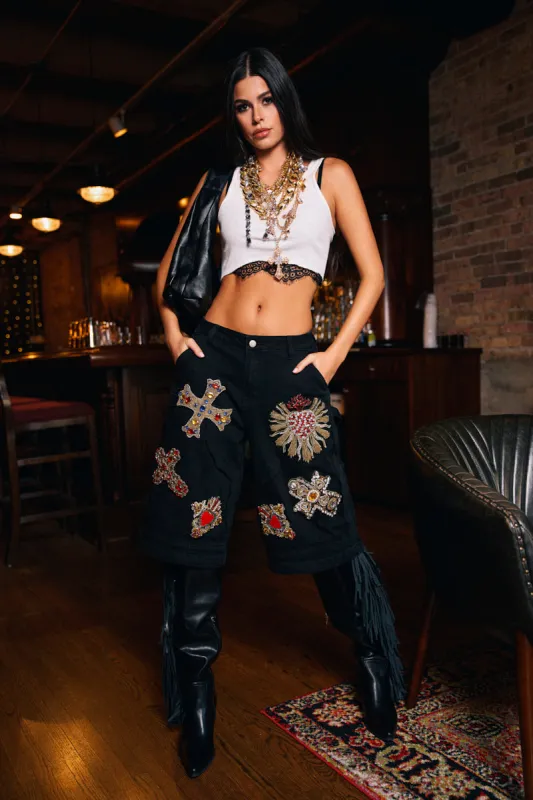 WILD AND FREE DENIM SHORTS sold by AKIRA