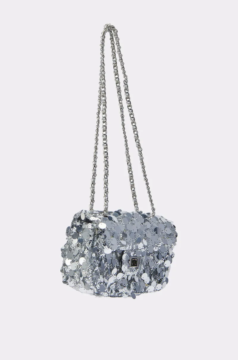 ALL NIGHT LONG SEQUIN PURSE sold by AKIRA product image thumbnail 3