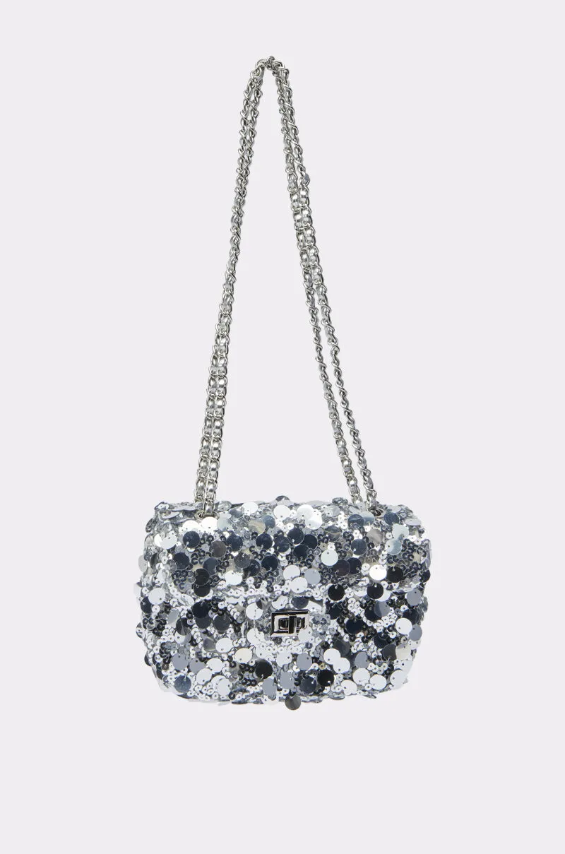 ALL NIGHT LONG SEQUIN PURSE sold by AKIRA product image thumbnail 2
