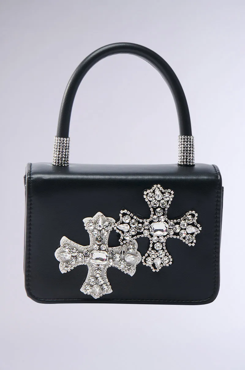 EVERYTHING CHROME PATCH PURSE sold by AKIRA product image thumbnail 2