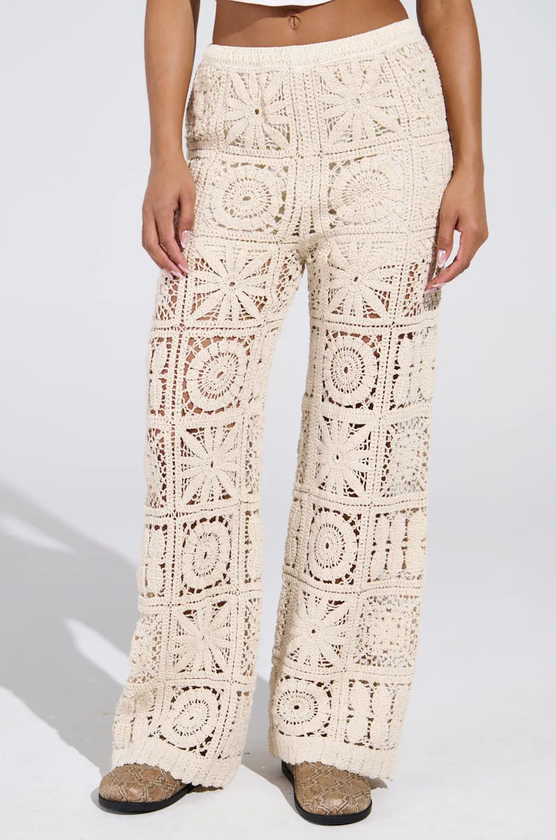 CROCHET KNIT PANT sold by AKIRA product image thumbnail 3