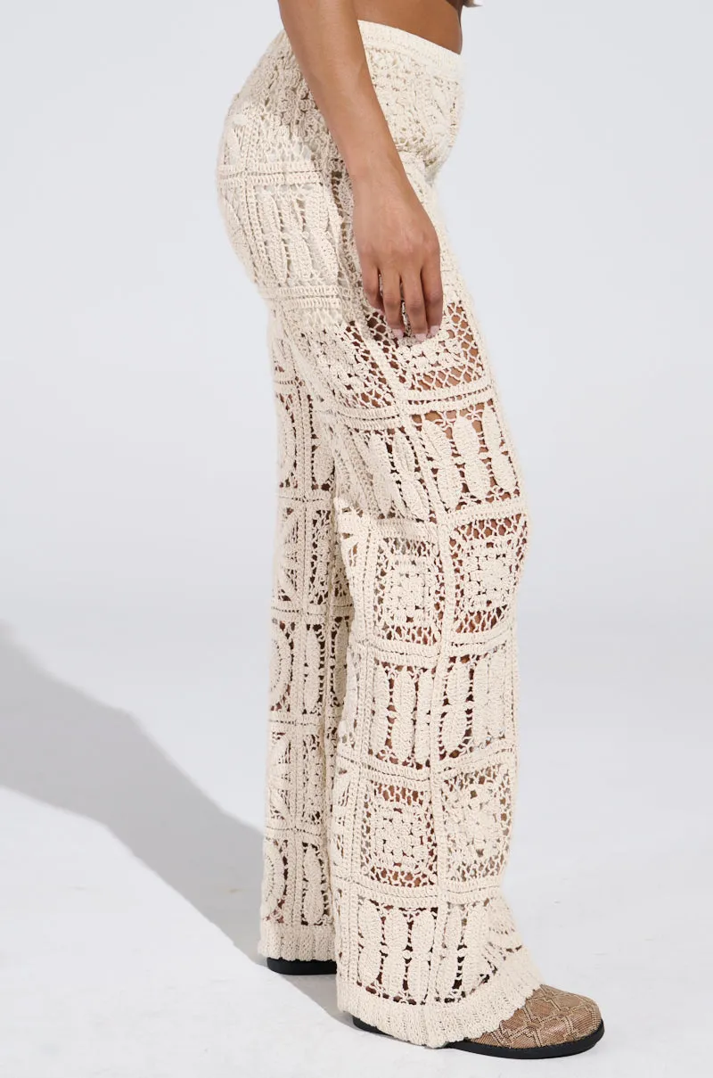 CROCHET KNIT PANT sold by AKIRA product image thumbnail 4