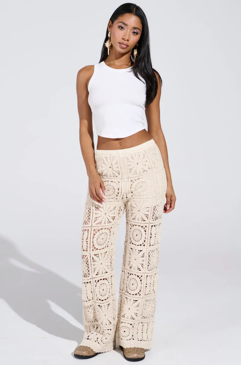 CROCHET KNIT PANT sold by AKIRA product image thumbnail 2
