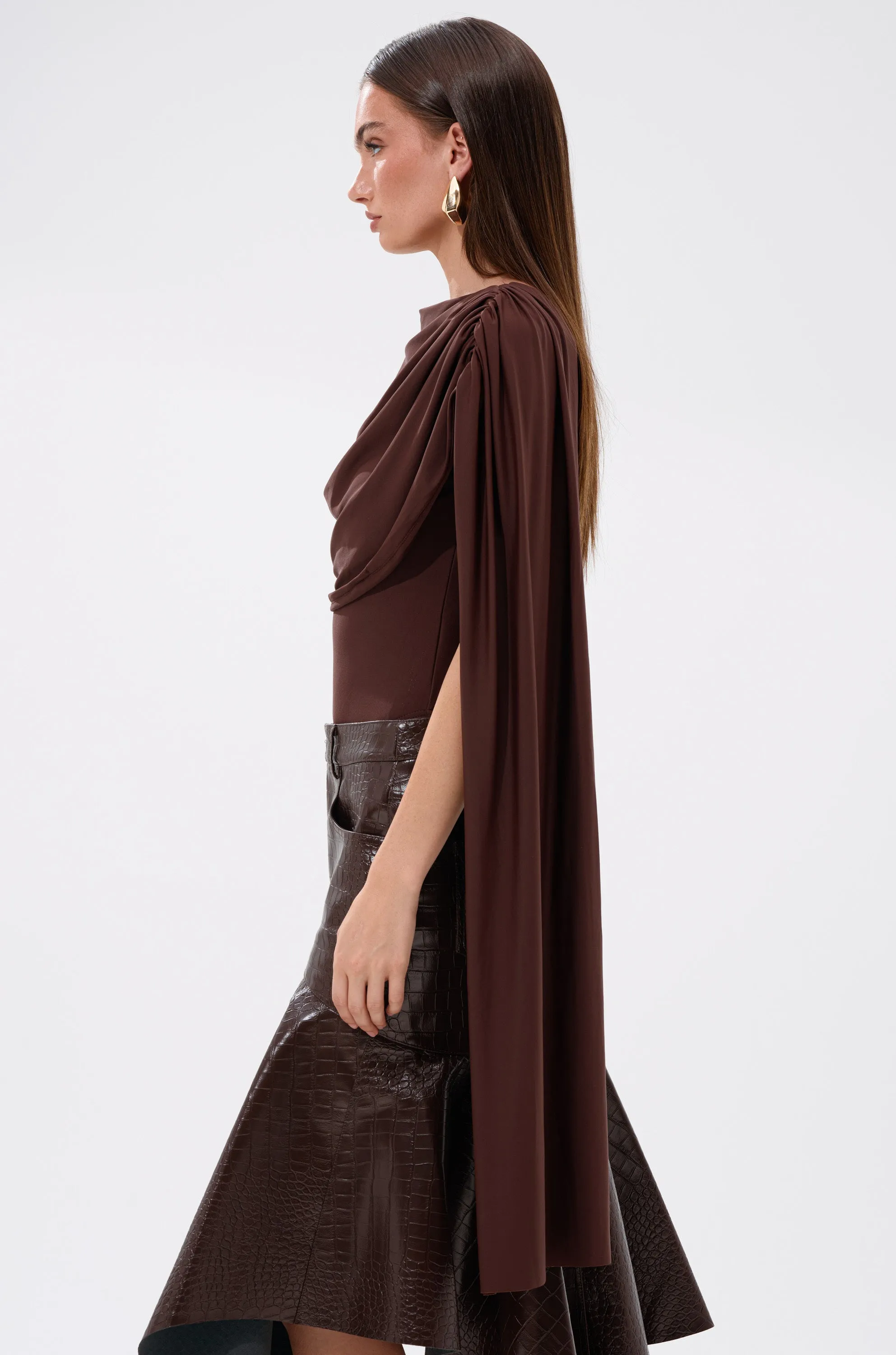 HILLARY SEAMLESS BODYSUIT sold by AKIRA product image thumbnail 3