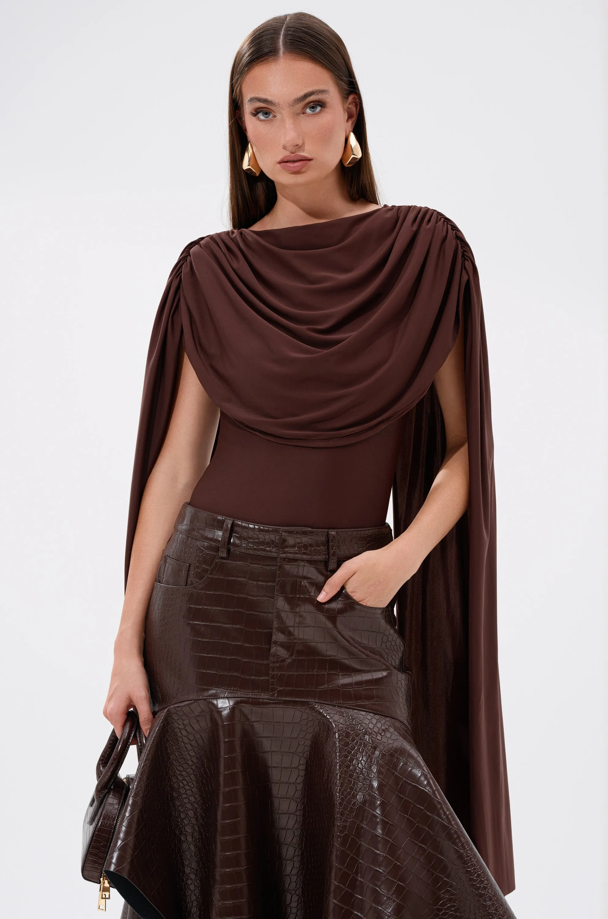 HILLARY SEAMLESS BODYSUIT sold by AKIRA