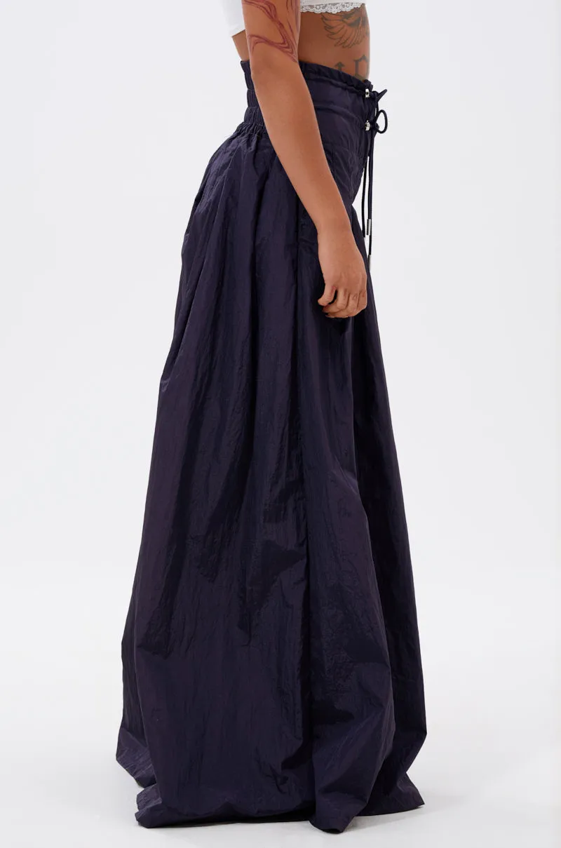 DANCE THE NIGHT AWAY DENIM PALAZZO PANT sold by AKIRA product image thumbnail 3