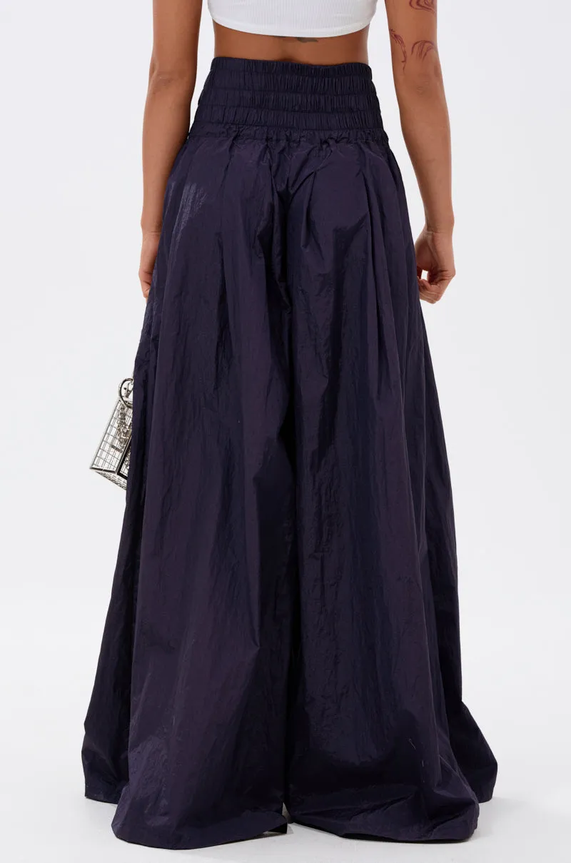 DANCE THE NIGHT AWAY DENIM PALAZZO PANT sold by AKIRA product image thumbnail 4