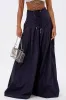 DANCE THE NIGHT AWAY DENIM PALAZZO PANT sold by AKIRA